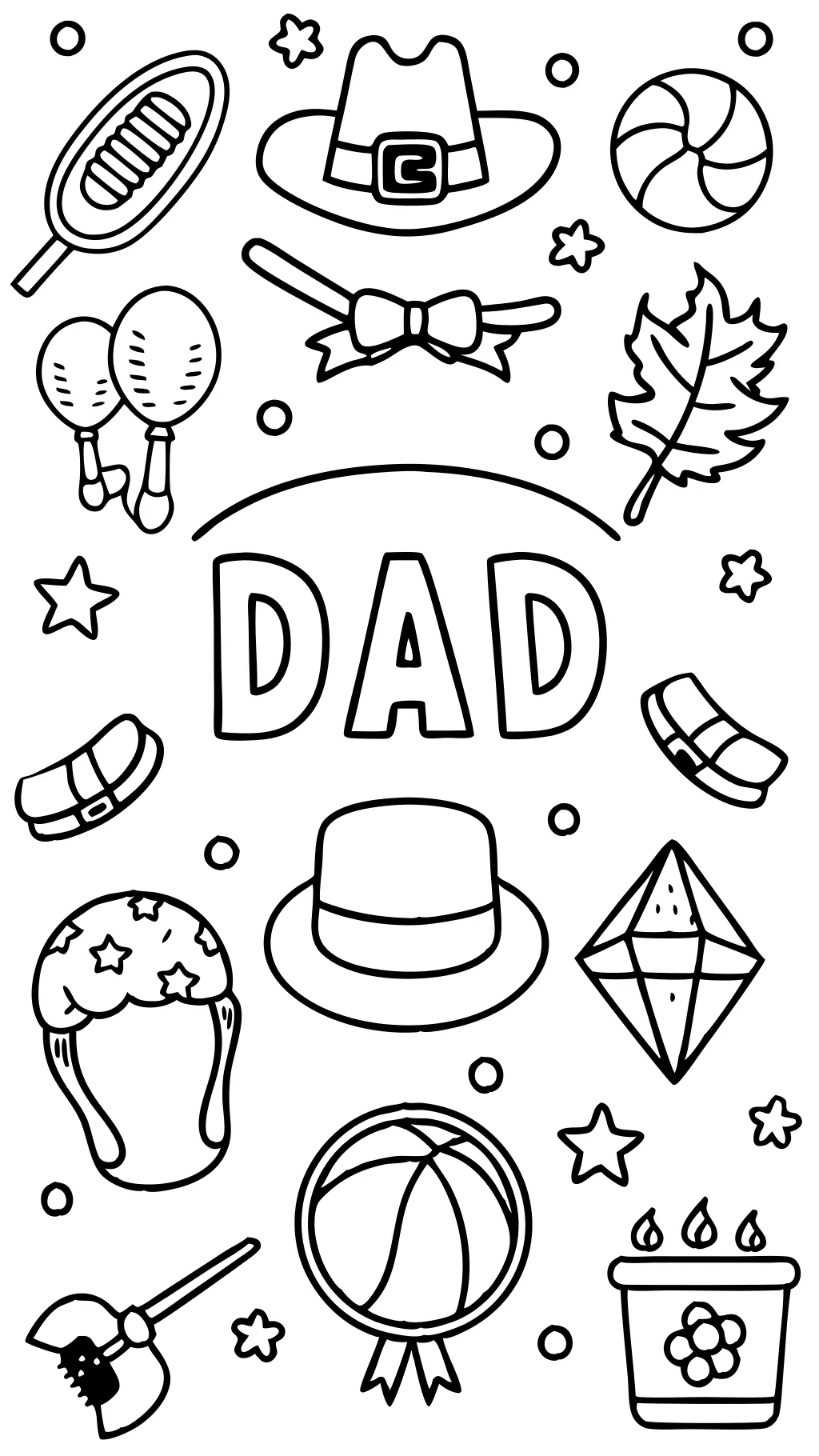 coloring pages for fathers day